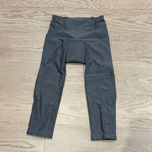 Women’s Padded Cycling /Bike Tights in Slate Gray